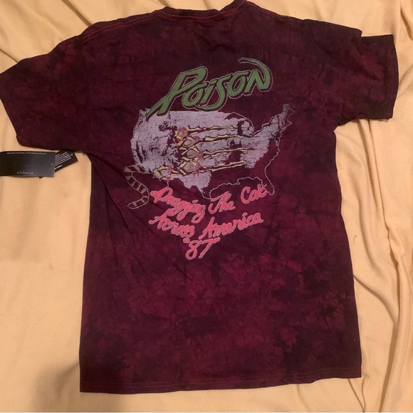 NWT Poison “Dragging the cat across America 87” tee. Medium - Picture 2 of 5